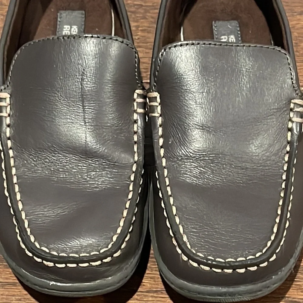 Kenneth Cole Reaction Boys Brown Dress Shoes Size 1.5